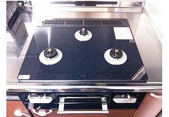 ビルトインガスコンロ交換工事　東京都世田谷区 RS31W11G13R-B(L/R) - After