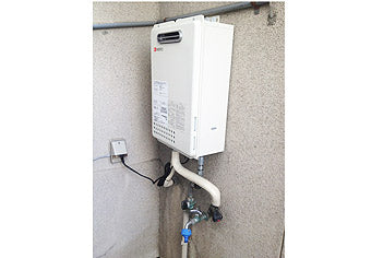 ガス給湯器交換工事　大阪府羽曳野市 GQ-1637WS-set
