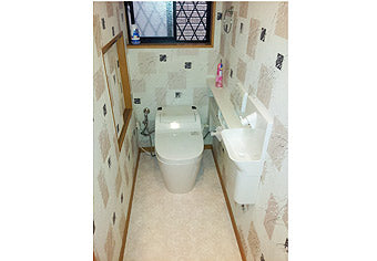 洋式便器交換工事　大阪府豊中市 XCH1101WS-set - After