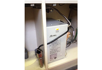 小型電気温水器交換工事　神奈川県横浜市 EHPN-F13N2
