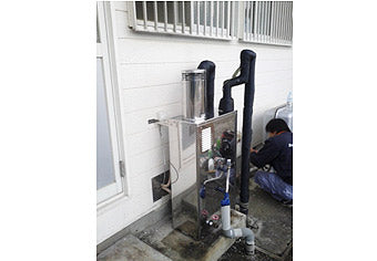 石油給湯器交換工事　群馬県高崎市 KIB-3864SG-set　
