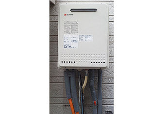 ガス給湯器交換工事　富山県黒部市 GT-2050AWXBL-set