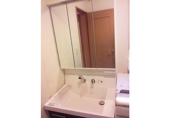 洗面化粧台交換工事　福岡県古賀市 AR1H-755SY-K+MAR1-753TXJU - After