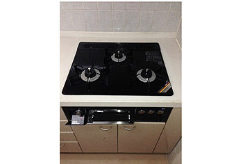ビルトインガスコンロ交換工事　東京都品川区 RHS31W15G11R-BW