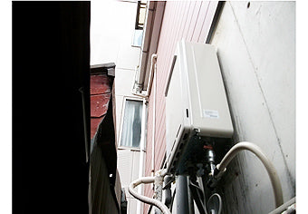ガス給湯器交換工事　京都府京都市　RUX-A2400W-E