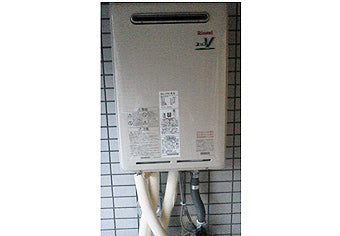 ガス給湯器交換工事　広島県広島市　RUJ-V1611W(A)-set