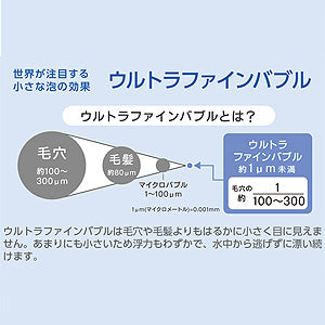 シャワーヘッド[レイニーストップ][ウルトラファインバブル発生装置内蔵]