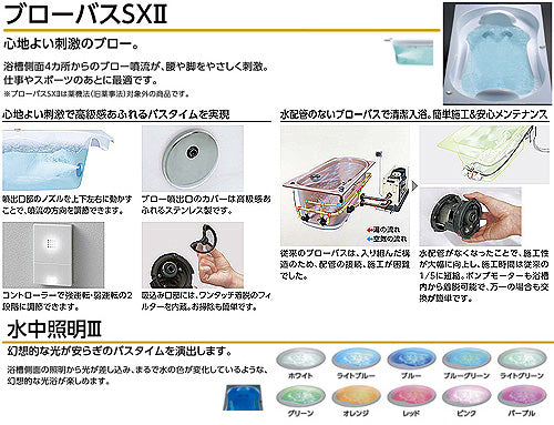 ●浴槽 スーパーエクセレントバス[埋込浴槽][1400サイズ][ワンプッシュ排水栓式][エアブロー2]