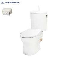組み合わせトイレセット エディ868+サンウォッシュ[壁:排水芯148/155mm][手洗い有り][紙巻器付][袖付きタイプ][脱臭機能][ラブリーホワイト][一般地]
