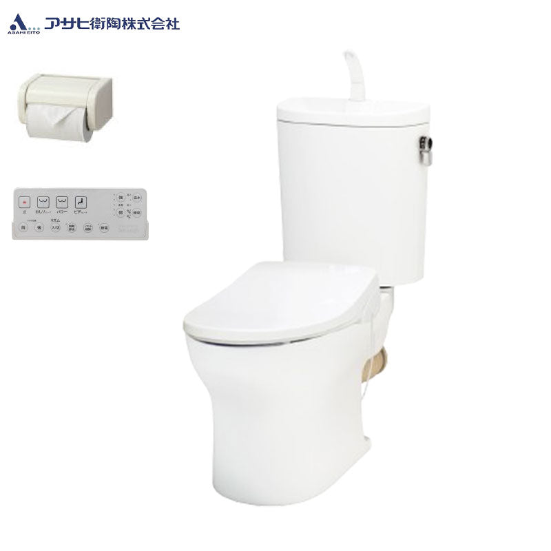 組み合わせトイレセット エディ868+サンウォッシュ[壁:排水芯148/155mm][手洗い有り][紙巻器付][リモコンタイプ][ラブリーホワイト][一般地]