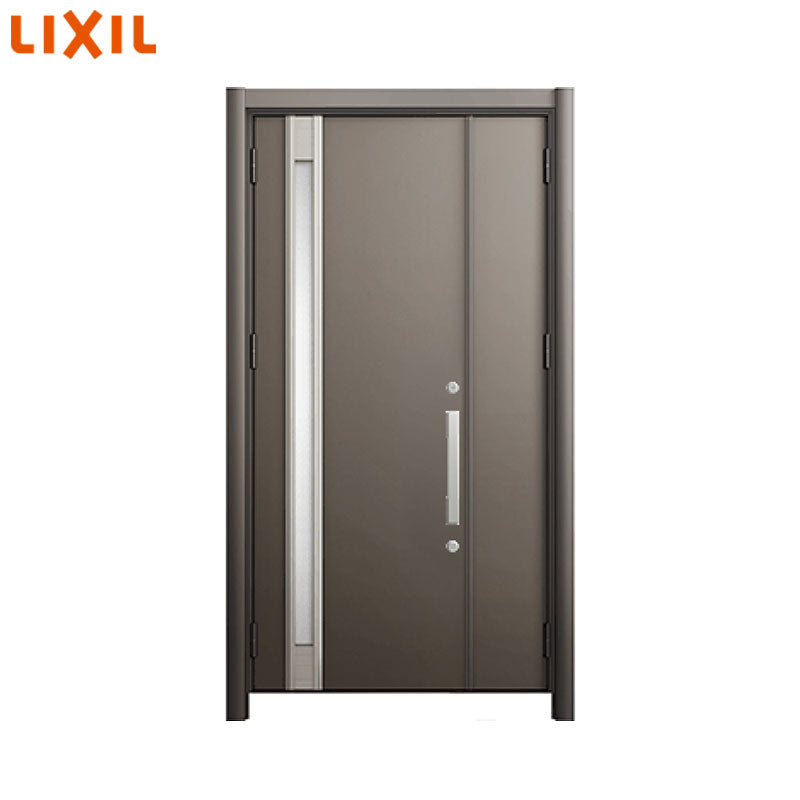 LIXIL ●リシェント玄関ドア3[M78型][親子ドア][ランマなし][採光なし][断熱仕様][k2仕様][手動施錠][外額縁:75mm][内額縁:大]