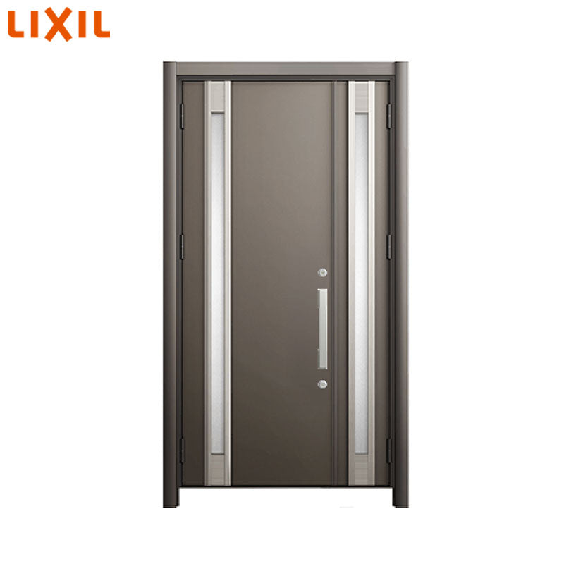 LIXIL ●リシェント玄関ドア3[M78型][親子ドア][ランマなし][採光あり][断熱仕様][k2仕様][手動施錠][外額縁:75mm][内額縁:大]