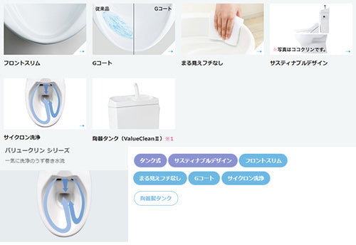 組み合わせトイレ バリュークリン2[床:排水芯200mm][手洗い無し][タンク式便器][寒冷地(水抜併用方式・ヒーター付便器)]