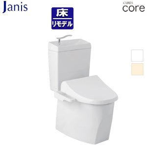 組み合わせトイレセット キュアーズコア[床:排水芯305～435mm][手洗い有り][洗浄便座付(JCS-230ENN)][タンク式便器][一般地]