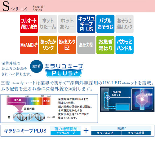 ♪♪エコキュート[フルオート][370L][角型][Sシリーズ][標準圧][屋内設置可能][寒冷地][リモコン脚部カバー]