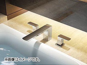 浴室用蛇口 GRシリーズ[台][2ハンドル混合水栓][泡沫][スパウト221mm][一般地・寒冷地共用]