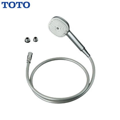 TOTO シャワーヘッドセット[一時止水][ホース長さ1.6ｍ][多機能][コンフォートウエーブ4モードクリック][めっき][ウルトラファインバブル]
