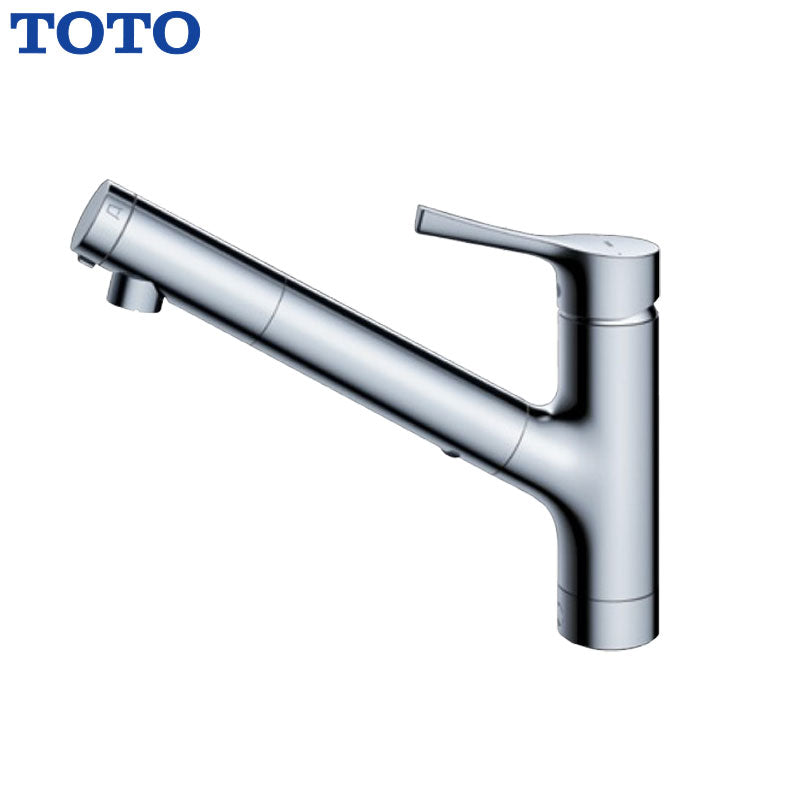TOTO キッチン用蛇口 GGシリーズ[台][浄水器内蔵シングルレバー混合水栓][シャワー引出][スパウト270mm][寒冷地]