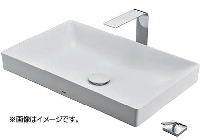 洗面用蛇口 ZLシリーズ[台][シングルレバー混合水栓][φ35][エコシングル][滝状][メタル][首長144mm][ワンプッシュなし][一般地]