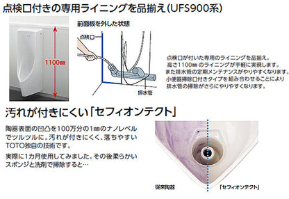 小便器[自動洗浄][壁掛][新設][壁:排水芯225mm][AC100V][節水タイプ][一般地]