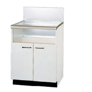 専用キャビネット[両開き式（後板スライドタイプ）][システムアップ][ホワイト扉][奥行き550mm対応]