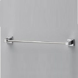 タオル掛け[ステンレス製+亜鉛合金製][めっき仕上げ][幅440mm][角型][アクセサリー]