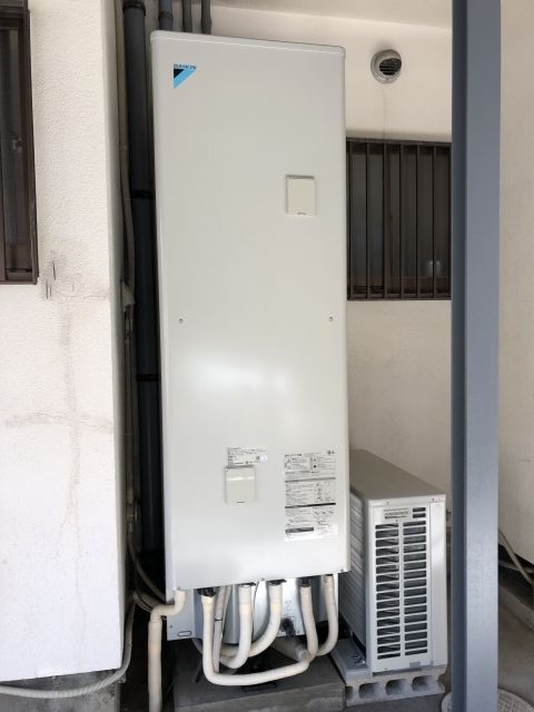 エコキュート交換工事　滋賀県高島市　EQN46TFV-setR