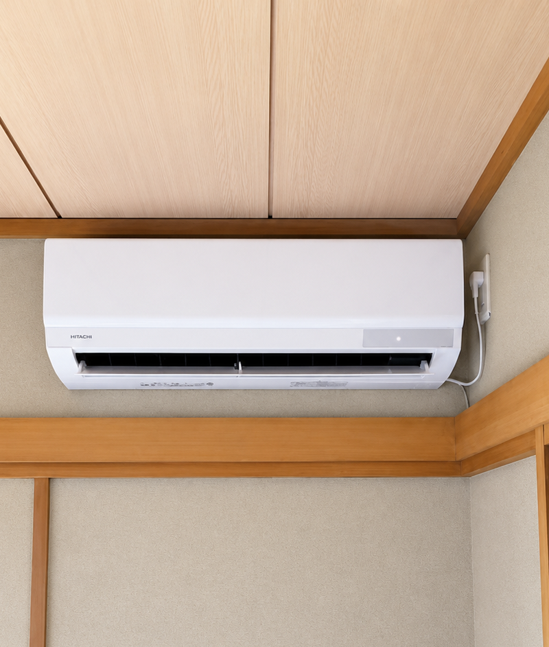 エアコン取替工事　大阪府豊能郡能勢町　RAS-2215TM-W-setエアコン取替工事　大阪府豊能郡能勢町　RAS-2215TM-W-set - After