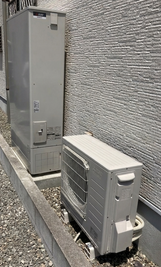 大阪府泉佐野市 エコキュート取替工事　大阪府泉佐野市　SRT-S377UZ-set 交換後（After） 品番：SRT-S377UZ-set