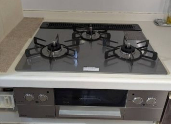 ビルトインガスコンロ取替工事　東京都目黒区　RHS31W42J3RSTW-13A