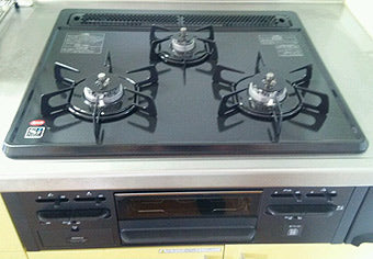 ビルトインガスコンロ交換工事　東京都足立区　N3GN2RSQ1(L/R)