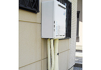 ガス給湯器交換工事　埼玉県比企郡　RUF-A2400SAW-A-set