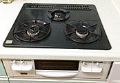 ビルトインガスコンロ交換工事　神奈川県横浜市　RHS31W15G7R-STW - Before