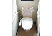 洋式便器交換工事　広島県広島市　UWA8UA1SSNBBNNBNWW - Before