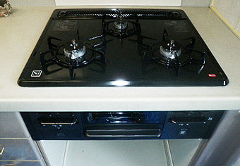 ビルトインガスコンロ交換工事　東京都西東京市　N3GN2RSQ1(L/R) - After