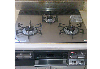 ビルトインガスコンロ交換工事　東京都府中市　RS31W11G15R-S(L/R)