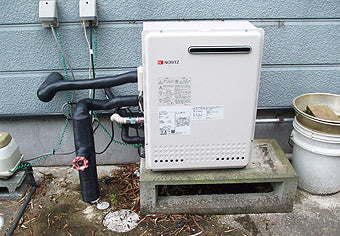ガス給湯器交換工事　福島県相馬市　GT-2050SARXBL-set - After