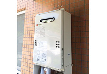 ガス給湯器交換工事　神奈川県横浜市　GQ-1639WS-set