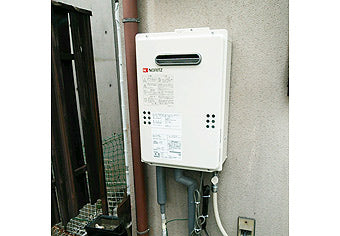 ガス給湯器交換工事　岐阜県岐阜市　GQ-1639WS-set