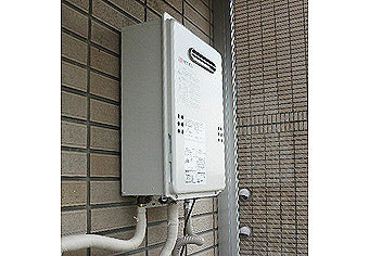 ガス給湯器交換工事　東京都練馬区　GQ-1639WS