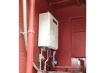 ガス給湯器交換工事　東京都渋谷区　GQ-1639WS-set