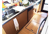 ビルトイン食器洗い乾燥機　愛知県安城市　RKW-453C-SV - Before
