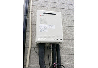 ガス給湯器交換工事　茨城県稲敷市　GT-2450SAWX-2BL-set