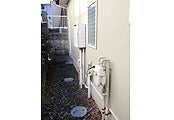 ガス給湯器交換工事　千葉県千葉市　GT-2450SAWX-2BL-set - Before