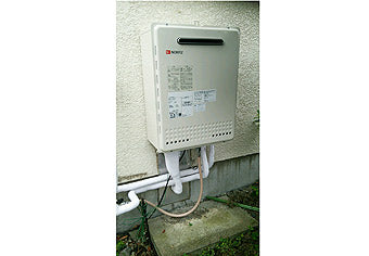 ガス給湯器交換工事　埼玉県川口市 GT-2050SAWXBL