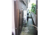 ガス給湯器交換工事　滋賀県彦根市 RFS-A1610SA-set - Before