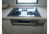 ビルトインガスコンロ交換工事　大阪府八尾市 RHS71W10G7V-S（L/R） - Before