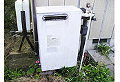 石油給湯器交換工事　茨城県古河市　EHKF-4560SAGH-set - Before