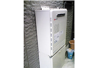 ガス給湯器交換工事　広島県廿日市市　GT-2450SAWXBL-set
