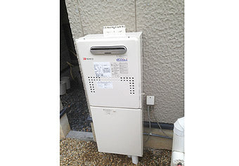ガス給湯器交換工事　兵庫県宝塚市 GTH-C2446AWXD BL-set - After